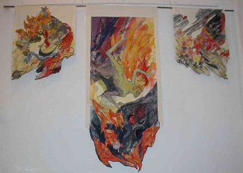 Paradise Lost (triptych) 190x140cm