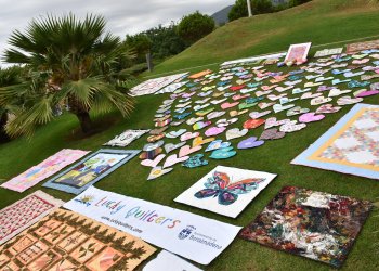 Heart Pillows in Paloma Park