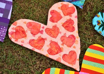 Heart Pillows in Paloma Park